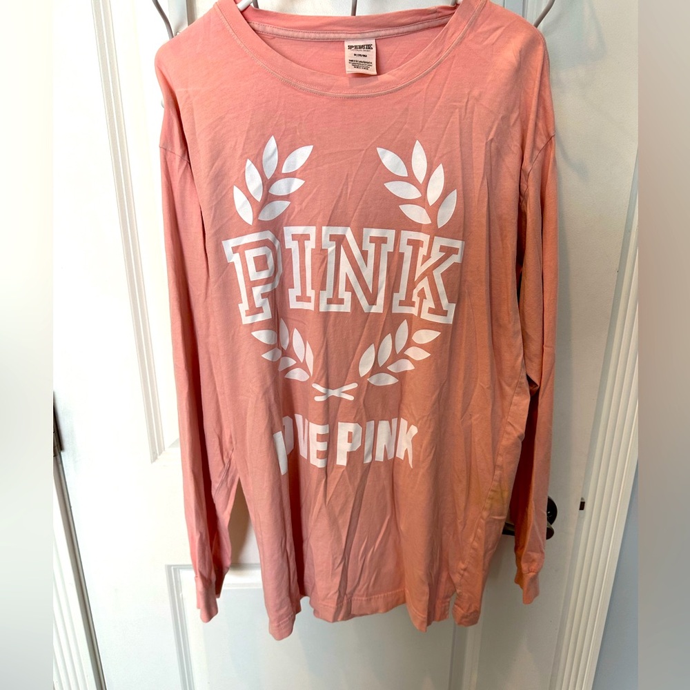 *EUC*Sz M*PINK*VS* Long sleeve